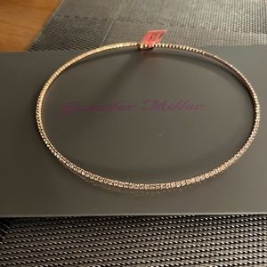 NWT- Jennifer Miller Flex Rose Choker